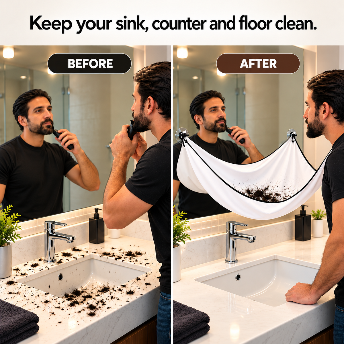 CleanTrim™ - Beard Cape
